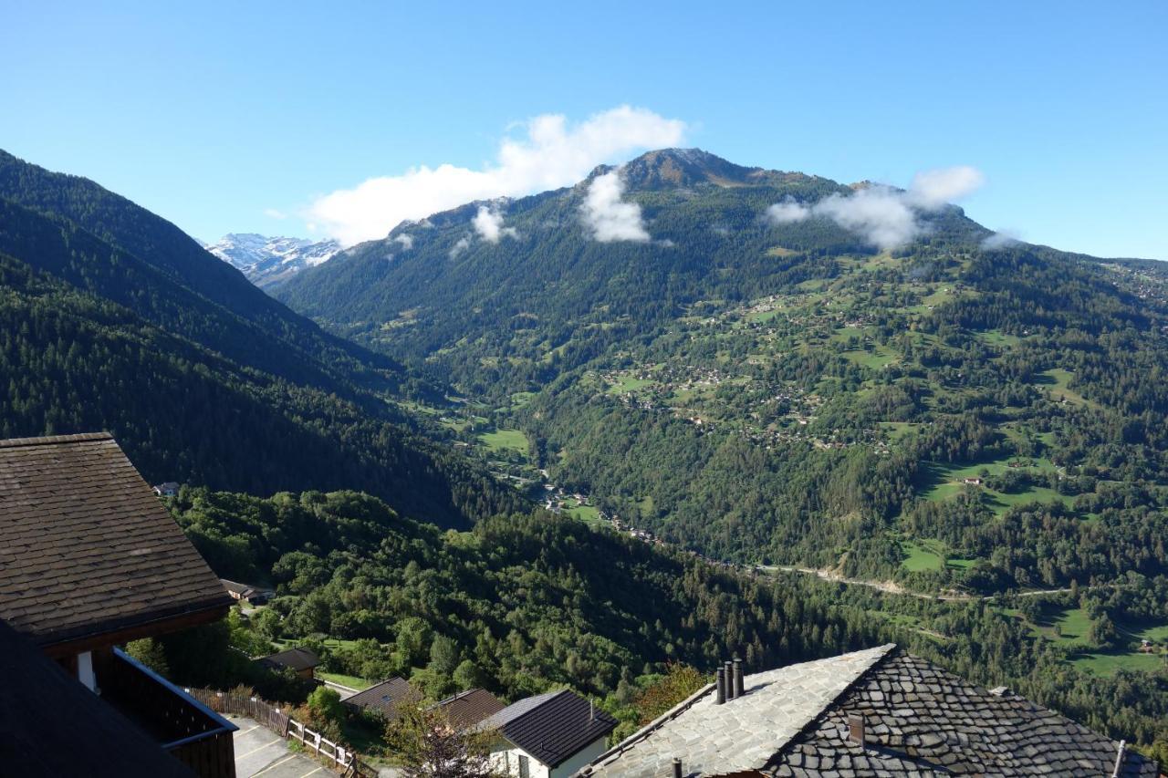 Balcons Du Soleil Sunny & Mountain Apartments By Alpvision Residences Veysonnaz Exterior photo