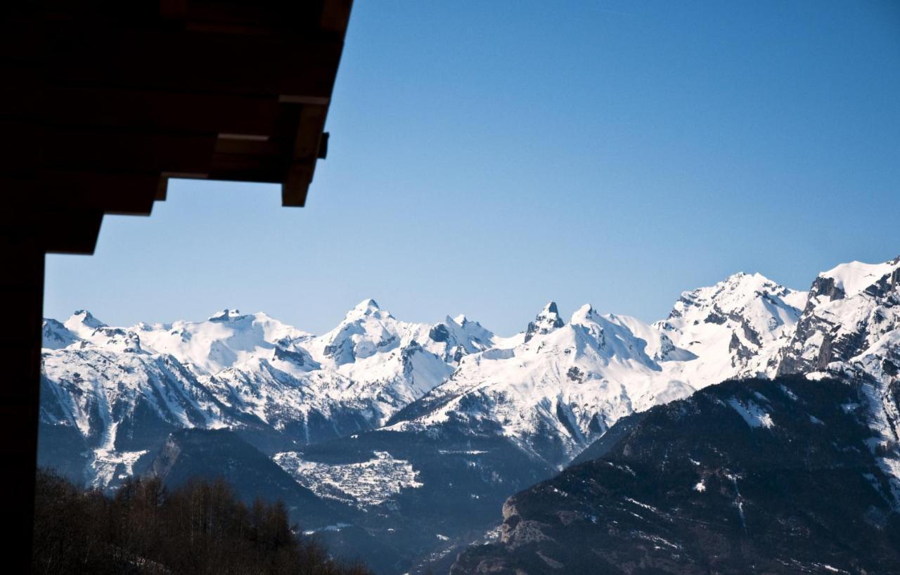 Balcons Du Soleil Sunny & Mountain Apartments By Alpvision Residences Veysonnaz Exterior photo